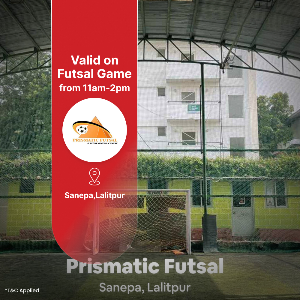 33% off on futsal game at Prismatic Futsal