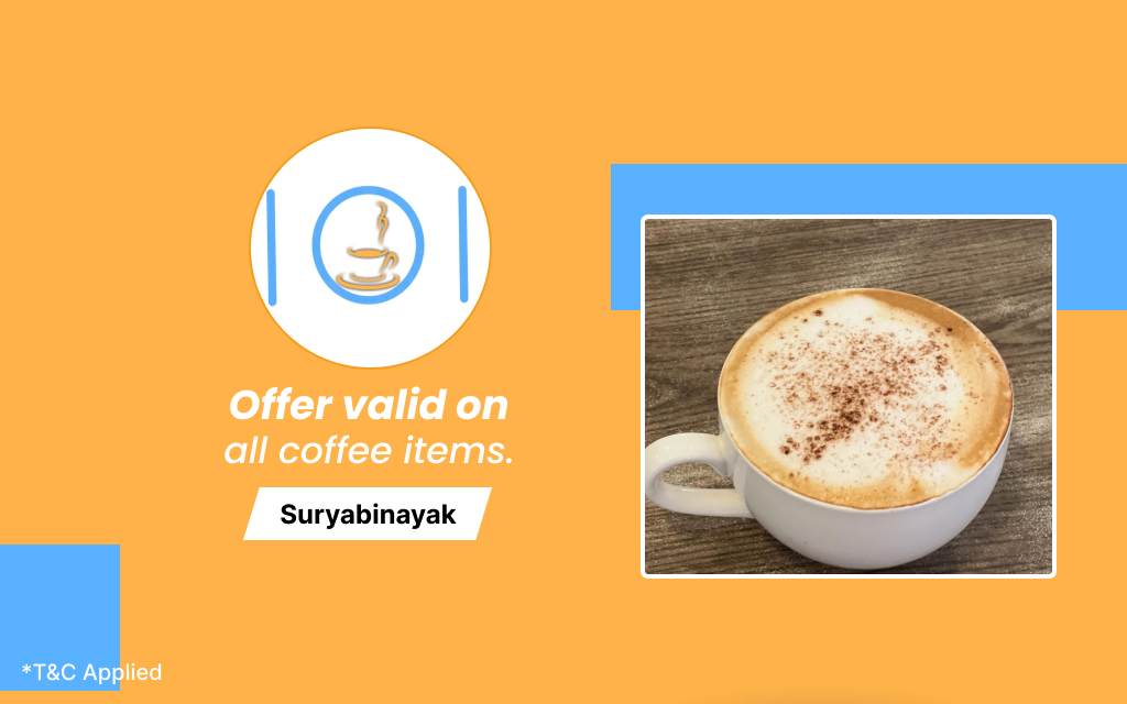 15% off on all coffee items at One O One Coffee and Barista School