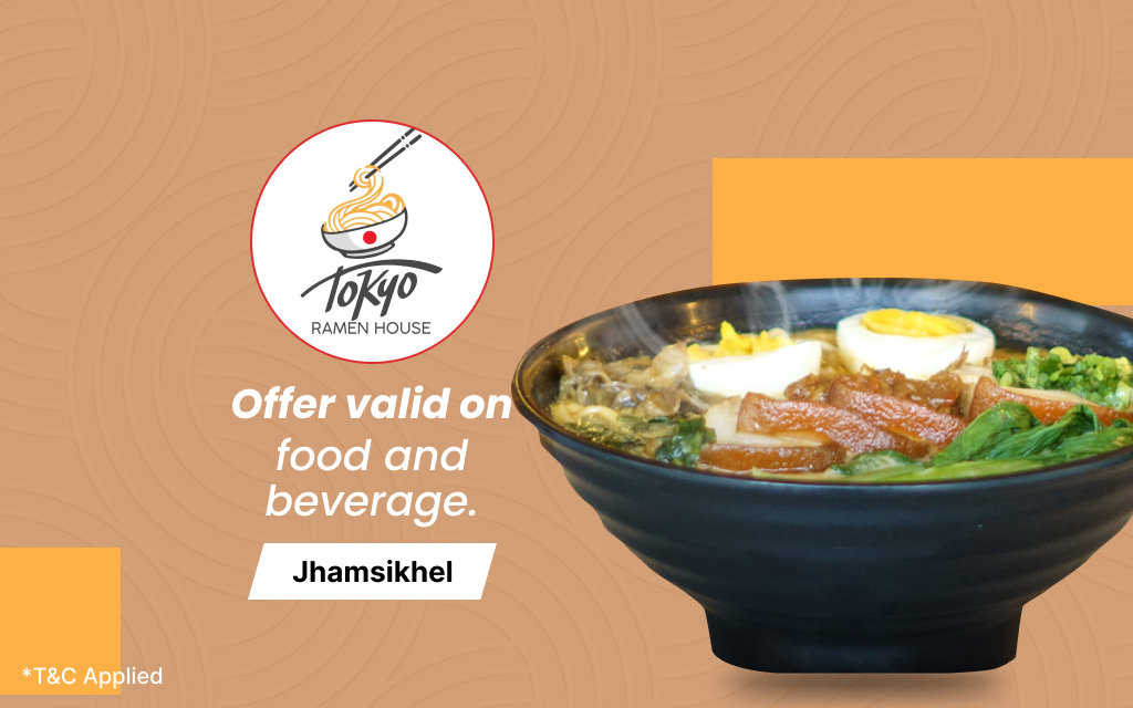 15% off on food and beverage at Tokyo Ramen House