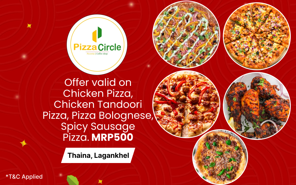 15% off on Chicken Pizza, Chicken Tandoori Pizza, Pizza Bolognaies, Spicy Sausage Pizza at Pizza Circle